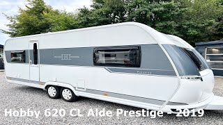 Hobby 620 CL Alde Prestige  2019  Campingvogn [upl. by Suoicul151]