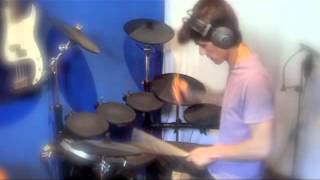 Cas Haley  Walking on the moon DrumsampSax Cover Impro [upl. by Tuinenga]