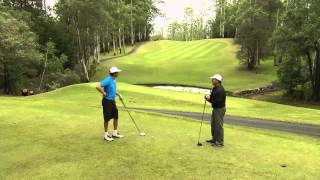 Golf Getaway at Bonville Golf Resort  18th Hole [upl. by Elburt703]