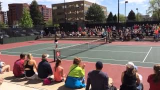 Arapahoes Tate Schroeder wins 5A girls tennis [upl. by Bria858]