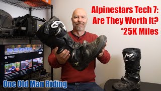 Are Adventure Boots Good Enough Alpinestars Tech 7 Review [upl. by Llirred]