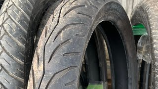 Ns200 Front Tyre Review Best Suggestions Video [upl. by Gal]