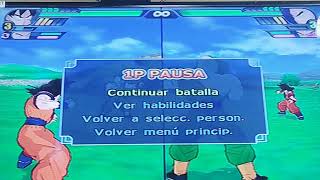 Como fusionarse en dragon ball budokai tenkaichi 3 para psp 2 [upl. by Michaeline]