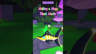 Making a Mega Neon Black Marlin in PlayAdoptMe [upl. by Inalem]