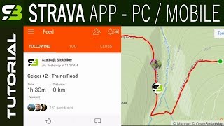 Beginners Guide  What Is STRAVA And How To Use It Basic Features [upl. by Sisak662]