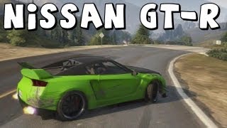 Grand Theft Auto 5  How To Get The Nissan GTR In Singleplayer  GTR Customization [upl. by Gnuoy]