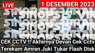 CEK CCTV Akhirnya D€v4n Cek Cctv Terekam Amr4n Juk1 Tukar Flash Disk [upl. by Leeanne194]