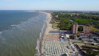 Lido degli Scacchi  4K Drone Aerial view [upl. by Griffin787]