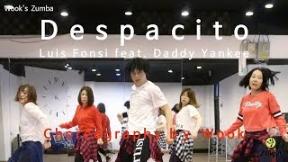 Despacito  Luis Fonsi  Easy Dance Fitness Choreography  ZIN™  Wooks Zumba® Story [upl. by Adonis]