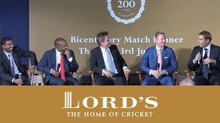 Shane Warne on bowling the Ball of the Century  MCC vs Rest of the World Dinner [upl. by Ettevey]