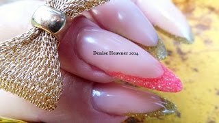 HOW TO  Change STILETTO nails into ALMOND Nails  SEE HOW [upl. by Anerual]