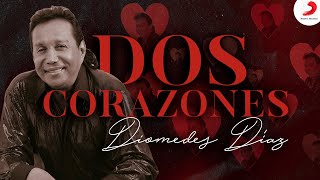 Diomedes Díaz  Dos Corazones Letra Oficial [upl. by Oramlub]