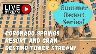 🔴LIVE Summer Resort Series  Disney’s Coronado Springs Resort  8192023 [upl. by Osber455]