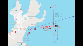 Les Saintes Guadeloupe  accident PA32 [upl. by Akehs]