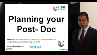 Planning your Postdoctoral Research [upl. by Rambort]