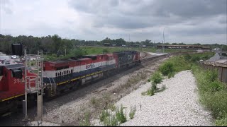 Railfanning Chicagoland Trains of Matteson Illinois [upl. by Iow598]