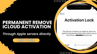 Permanent Remove iCloud Activation Lock 2024 [upl. by Sairu]