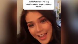 Ask Maris Racal IG mariesteller 01292019 [upl. by Airlia]