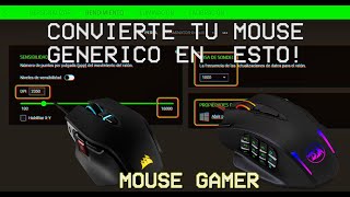 Configurar DPI De Cualquier Mouse Facil Y Rapido [upl. by Omar]