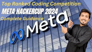 Top Ranked Coding Competition  META HACKERCUP 2024  Complete Guidance In HINDI URDU [upl. by Shaff]