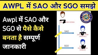 Awpl में पैसे कैसे बनता है SAO amp SGO फार्मूला  Asclepius Wellness Income Plan [upl. by Veda]