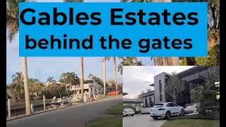 Behind Miamis most expensive gated communitiesside view Part 2 Gables Estates amp Old Cutler Bay [upl. by Emmie903]