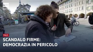 Scandalo firme democrazia in pericolo Falò  RSI Info [upl. by Enihpets]