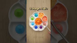 Color recipes mixing vs Orange  wait to the end color [upl. by Denys]