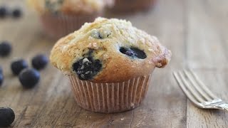 Blueberry Muffins Recipe [upl. by Aynas]