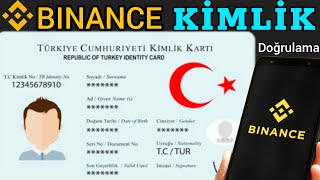 Binance Üye Olma Kimlik Doğrulama  Binance Kullanımı Eylül 2024 [upl. by Indys706]