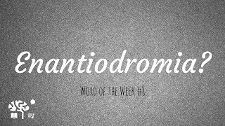 Enantiodromia Did You Change Your Mind  Word of the Week 8 [upl. by Ecinrev]