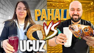 EÅžÄ°MLE MEKANDAKÄ° EN UCUZ VE EN PAHALI YEMEKLERÄ° DENEDÄ°K UCUZPAHALI PART1 [upl. by Lesko]