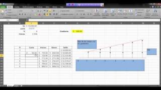 Gradiente aritmético en Excel [upl. by Paza]