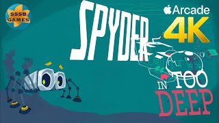 Spyder In Too Deep  All Sticker  Apple Arcade Walkthrough [upl. by Enileuqaj887]