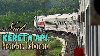 MENANG BANYAK NAIK INI KERETA  Brantas Lebaran BlitarPasarsenen [upl. by Gamali493]