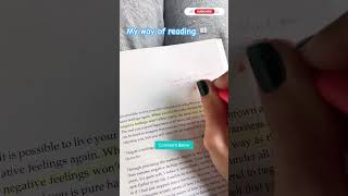 How I read books 📚  Aspie’s Mind  shorts readingislife readbooks [upl. by Aurora]