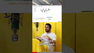 Which proton is most acidic organicchemistry [upl. by Trent]