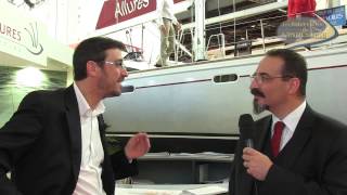 Interview Nautic 2012  Grand Large Yachting décline le Grand Voyage à la voile et au moteur [upl. by Eli]