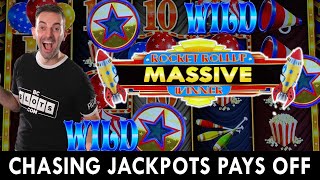 🚀 45 Minutes of CHASING JACKPOTS and it PAYS OFF HUGE ad [upl. by Stein545]