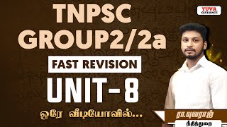 UNIT 8 FAST REVISION  TNPSC GROUP22A [upl. by Anaiek]