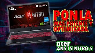 Actualizar Acer AN515 Nitro 5 Como abrirla cambio de disco duro y unidad m2 [upl. by Benedetto729]