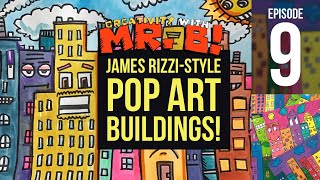 James RizziStyle POP ART Buildings [upl. by Christyna753]