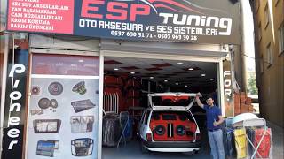 Tofaş Ses Sistemi Yapım Aşaması Esp Tuning 28 RC 819 [upl. by Tarrsus]