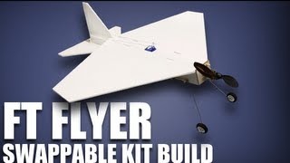 Flite Test  FT Flyer  SBK  BUILD [upl. by Aytac]