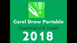 How to download Corel Draw Portable in hindi 2019 [upl. by Gelasias]