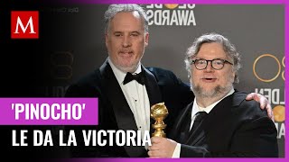 Globos de Oro 2023 Guillermo del Toro gana a Mejor Película Animada por Pinocho [upl. by Benetta]