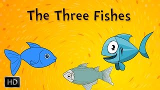 Panchatantra Stories  The Three Fishes  Animaton  Cartoon Stories for Children [upl. by Rodl]