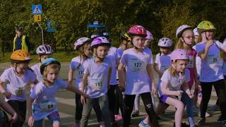 Coccodrillo ChampionKids Duathlon Czempiń 2017 [upl. by Ahsiloc]