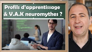 Les profils d’apprentissage visuel auditif kinesthésique un neuromythe [upl. by Alejandrina]