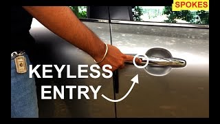 Keyless Entry Explained in 2 minutes  Feat Maruti Suzuki Baleno [upl. by Alyos]